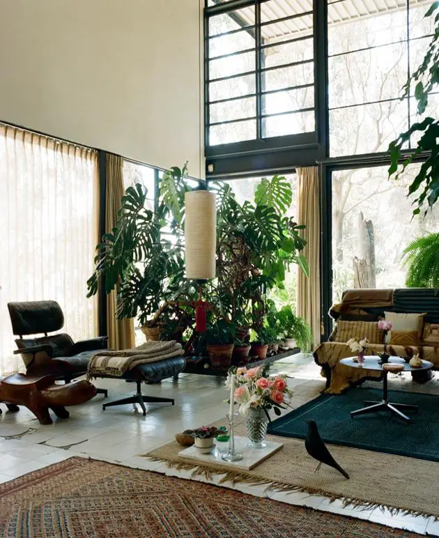 case study house #8 - eames house living room