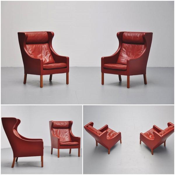 borge mogensen - wing back chair frederica 