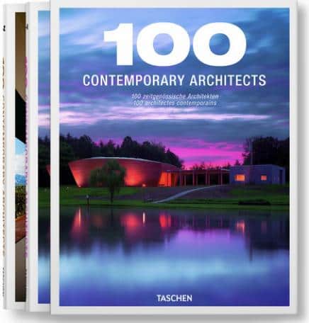 100 contemporary architects - taschen - book cover