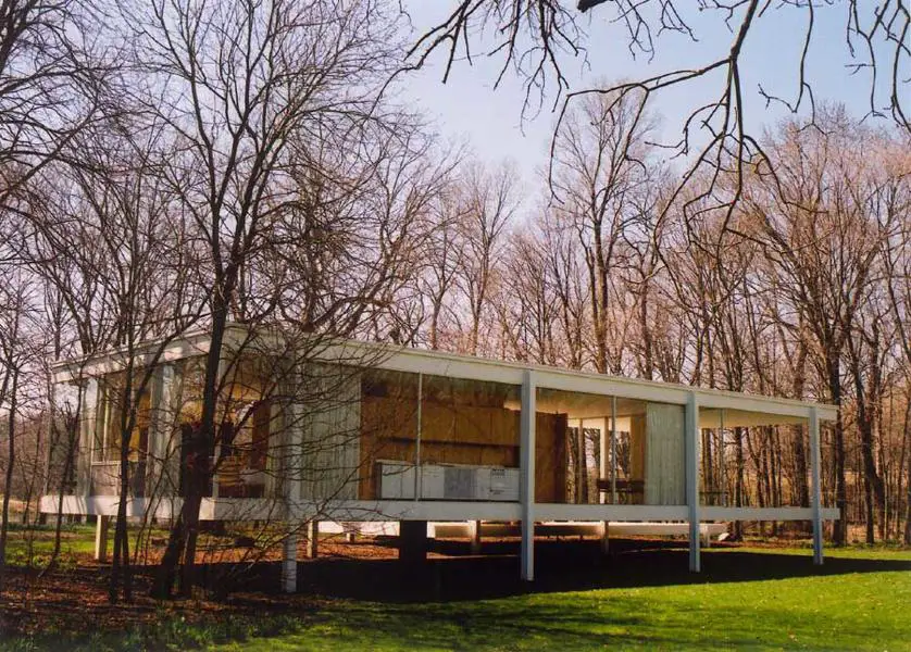 farnsworth house - mies van der rohe