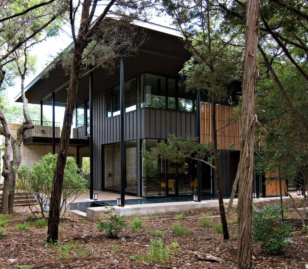 House in trees - Tim Cuppett Architects