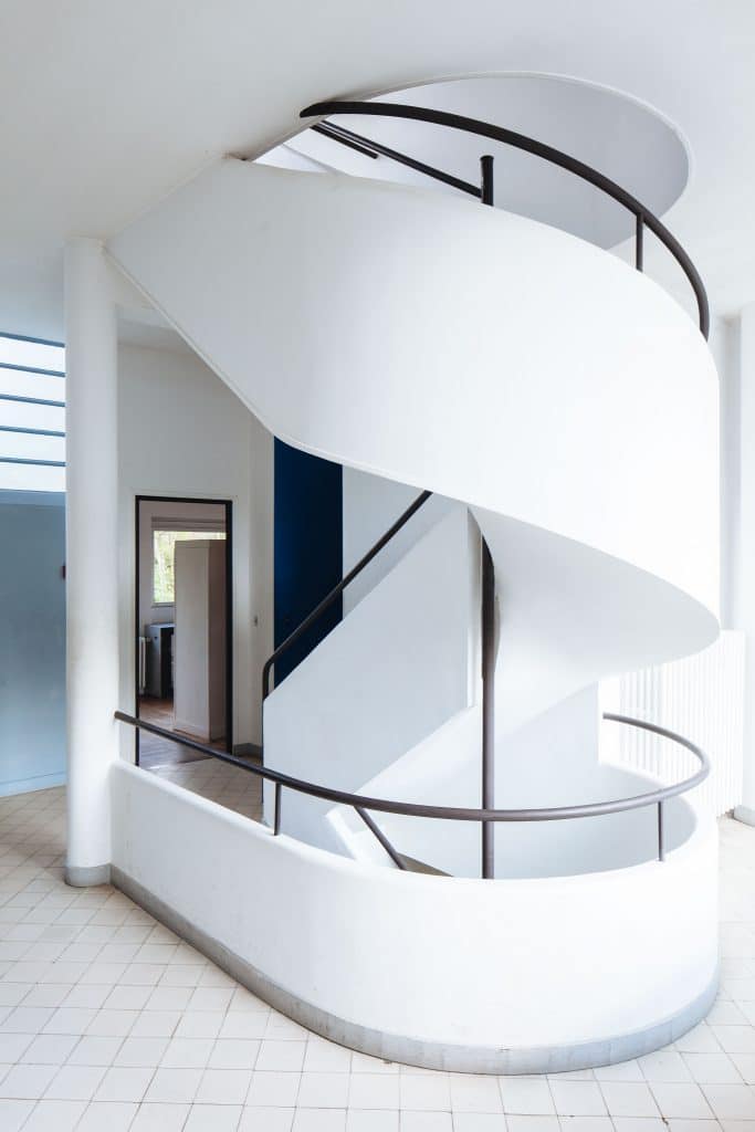 Le Corbusier Villa Savoye staircase