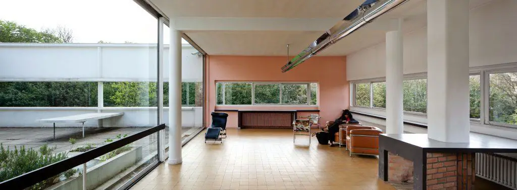 Le Corbusier Villa Savoye interior