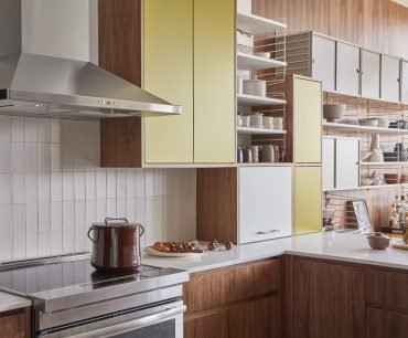 Eichler apartment renovation - kitchen