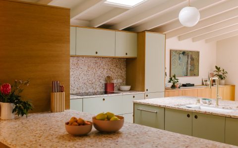 Before & After: How a 1980s Interior Found Its Mid-Century Roots - kitchen